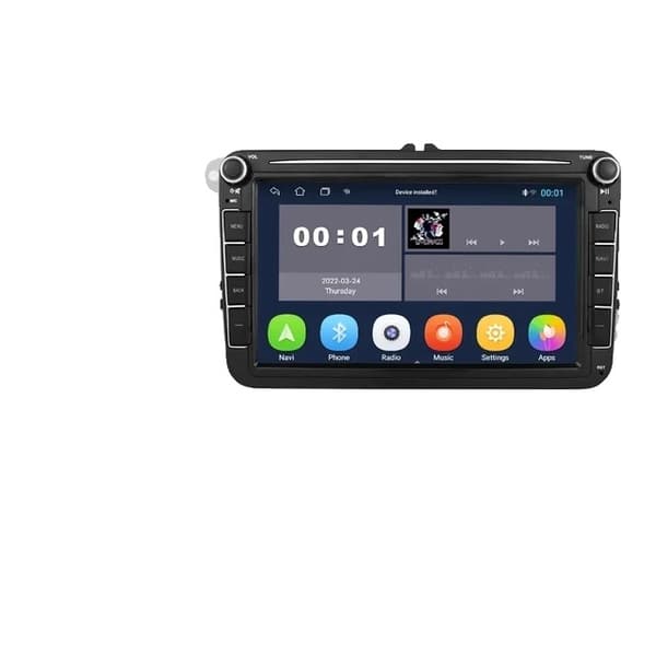 Bil stereo, Android Auto kompatibilitet, GPS navigation, 8INCH S4