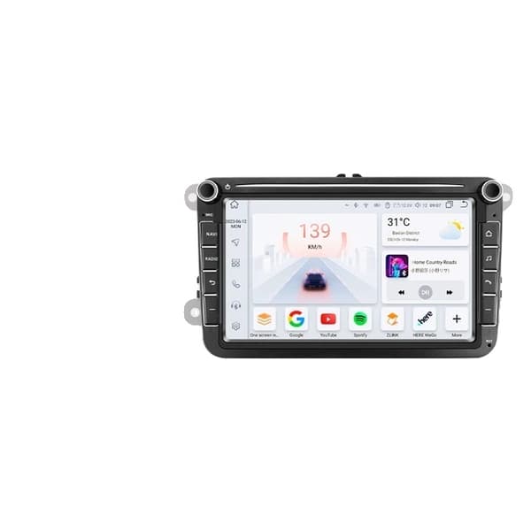 Bilstereo, Android Auto-kompatibilitet, GPS-navigation, 8TUM S4