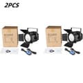 Miniatyrbillede 2 af 2: LED Par Lys, 300W Effektudgang, DMX512 Kompatibel, 1 stk, EU-stik