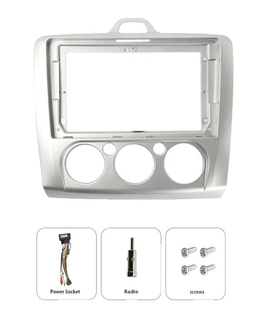 Bil Stereo Installationssæt, Kompatibelt med Ford Focus 2 MK2 2004-2011, Nem montering på instrumentbrættet., 542-kabel