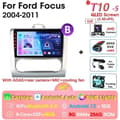 Miniatyrbild 2 av 2: Bilradio, Android 12-kompatibilitet, GPS-navigation, T10-1(A)-MIC-CAM-DVR