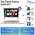 Miniatyrbild 2 av 2: Bilradio, Android 12-kompatibilitet, GPS-navigation, T10-1(A)-MIC-CAM-DVR