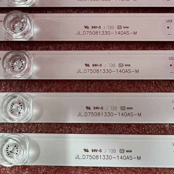 LED-taustavalo nauha, 14 kpl, 8 LED