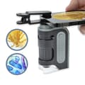 Miniatyrbild 1 av 4: Carson - MM-350 - MicroBrite Pro Pocket Microscope, LED-upplyst, med zoom och Smartphone Adapter Clip ()