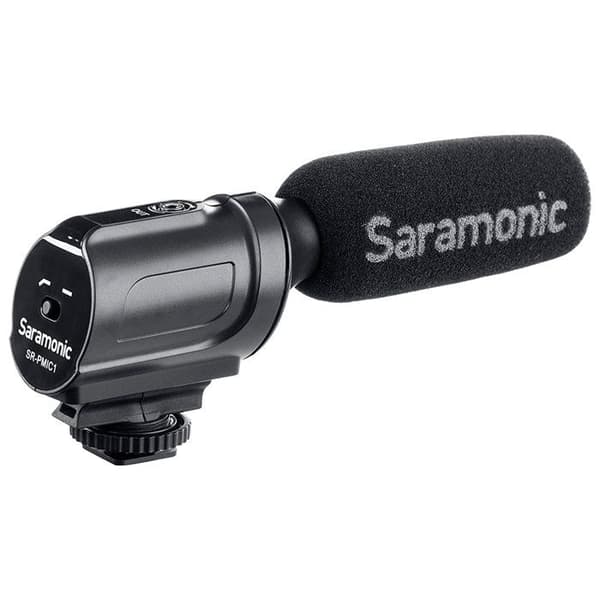 Saramonic SR-PMIC1 mikrofon för DSLR/videokamera - Svart, enkelriktad superkardioid