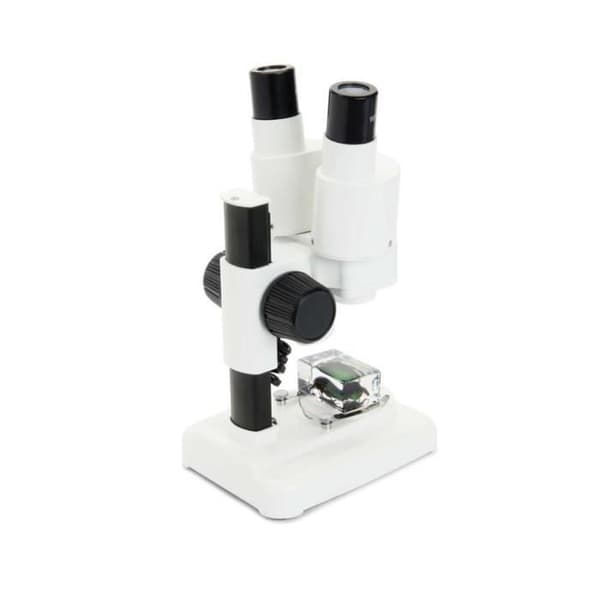 CELESTRON LABS S20 optiskt mikroskop - 20x zoom - LED - 2 okular - Batteri
