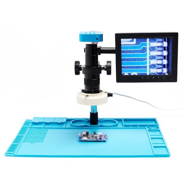 10A solo digitalt mikroskop + 60XLED justerbar belysning