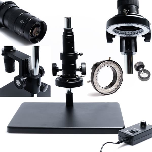 10A solo digitalt mikroskop + 60XLED justerbar belysning