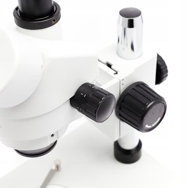 Trinokulært stereomikroskop 7-45x 10HT (hvid) SZM7045T-B1