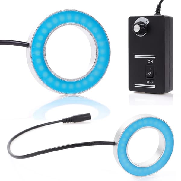 Justerbar belysning / LED-ljus med anti-damm lins Techrebal för mikroskop