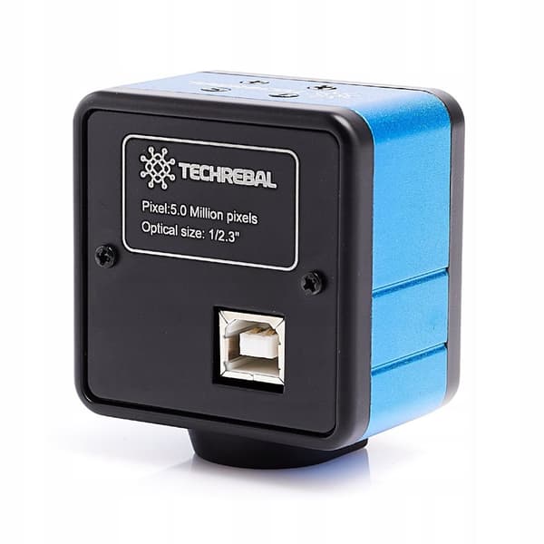 Techrebal 10A digitalt mikroskop + 5MP kamera