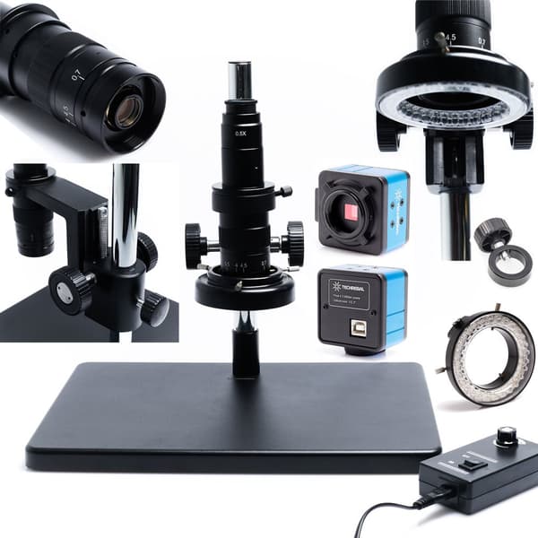 Techrebal 10A digitalt mikroskop + 5MP kamera