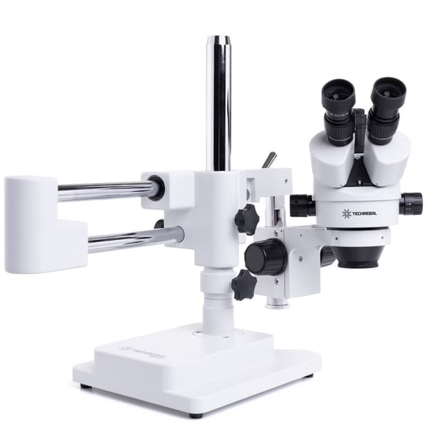 Trinokulært stereomikroskop TECHREBAL 10HW - hvid SZM7045T-STL2