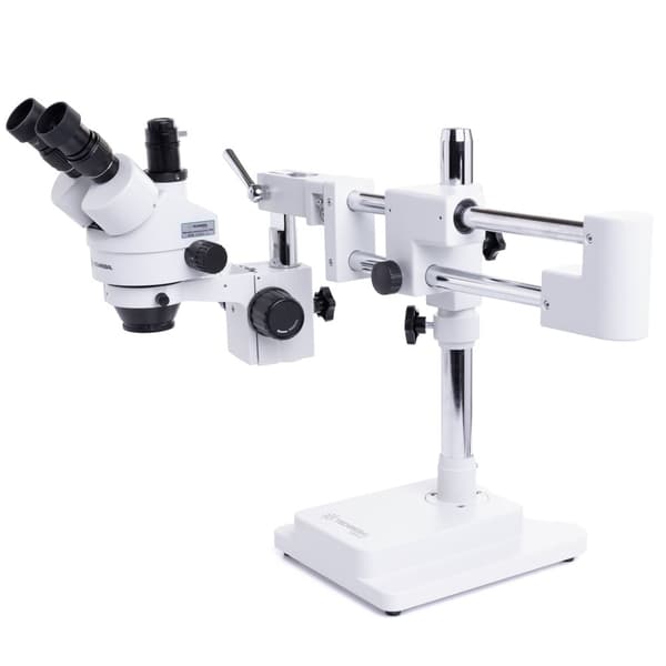 Trinokulært stereomikroskop TECHREBAL 10HW - hvid SZM7045T-STL2