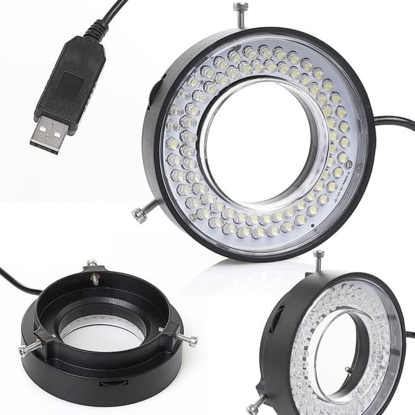 Justerbar 72x LED Techrebal Illuminator/Belysning för mikroskop