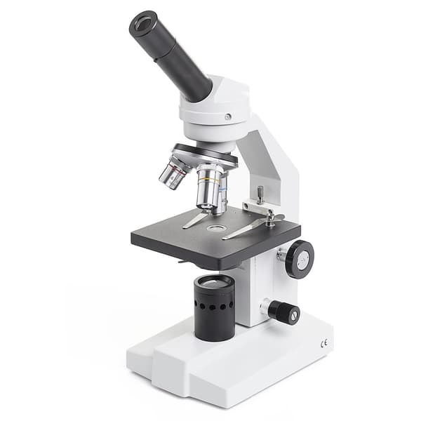 Techrebal BM ONE 400x monokulært biologisk mikroskop (M100FL)