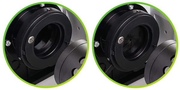 Techrebal BM ONE 400x monokulært biologisk mikroskop (M100FL)