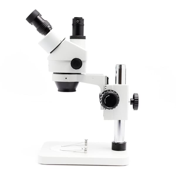 Trinokulært stereomikroskop 10HT (0,5x objektiv + 56x LED-belysning)