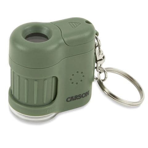 Carson Pocket Microscope MicroMini 20x Green Vihreä, Hopea