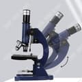 Miniatyrbild 2 av 4: TD® Mikroskop Konfiguration experimentell Stort okulartub Fokusering med två hastigheter Biologisk mikroskop för studenter