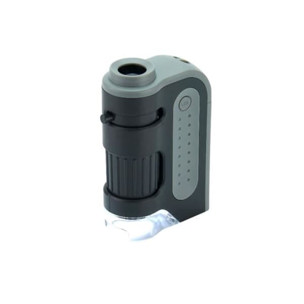 Carson MB+ fickmikroskop - CARSON - MM-300 MicroBrite Plus - 60-120x förstoring - Svart Svart, Grå