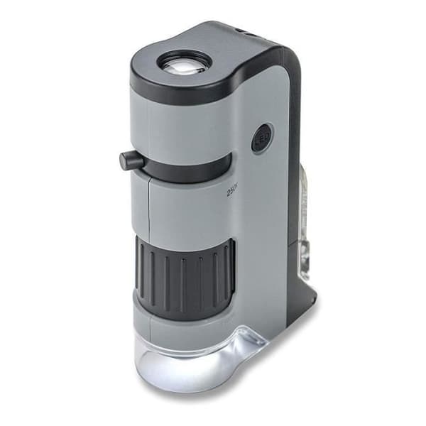 Carson MicroFlip 100-250x LED-upplyst fickmikroskop med smartphoneadapter - MP-250