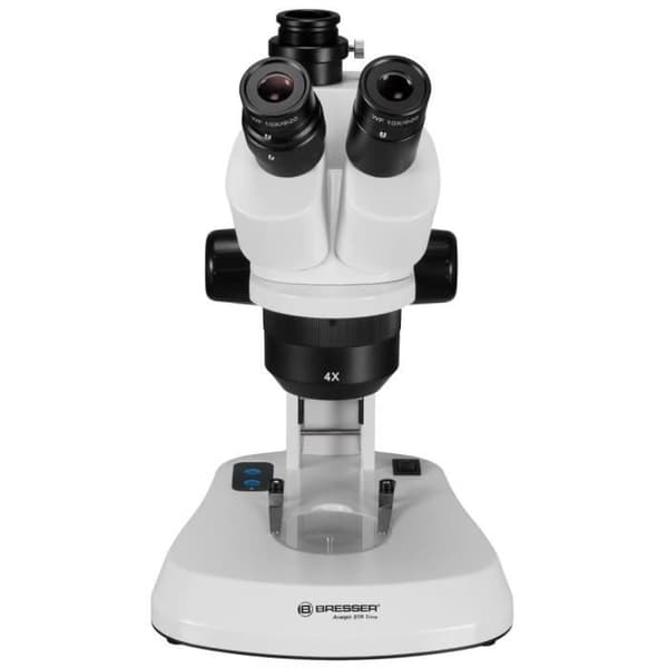 BRESSER Analyth STR Trino stereomikroskop - Zoom - Dubbel belysning - 10x-20x-40x