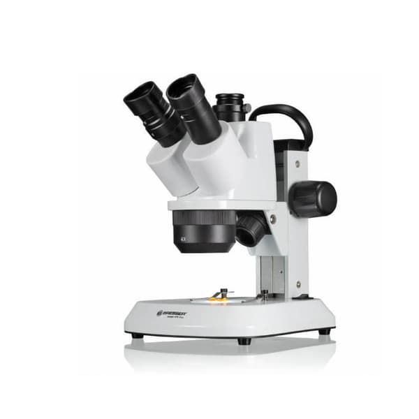 BRESSER Analyth STR Trino stereomikroskop - Zoom - Dubbel belysning - 10x-20x-40x