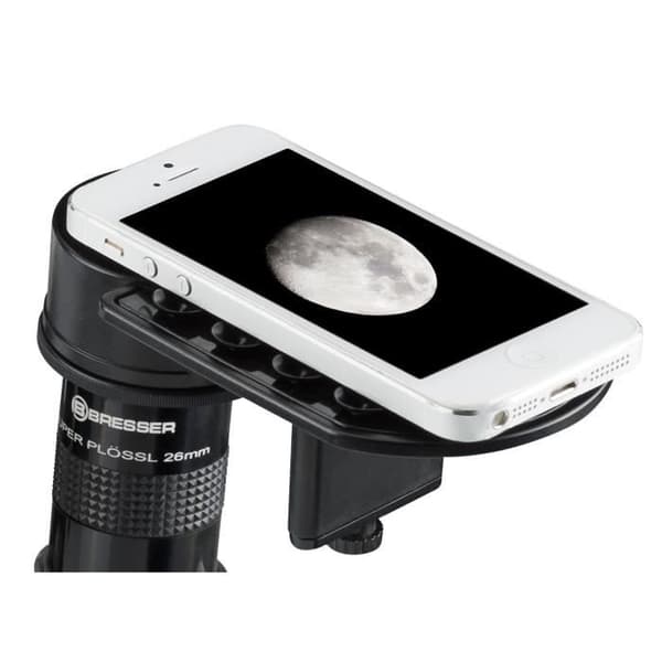 BRESSER Deluxe Smartphone Adapter för Teleskop och Mikroskop