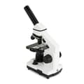 Miniatyrbild 3 av 4: Celestron CM800 sammansatt mikroskopeffekt 40 x - 800 x, 3 AA-batterier, 10 förberedda objektglas, 10x och 20x okular,
