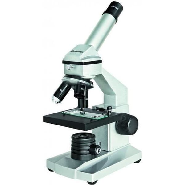 Bresser Junior Mikroskop 40x-1024x - Zoom - Svart Svart, Silver