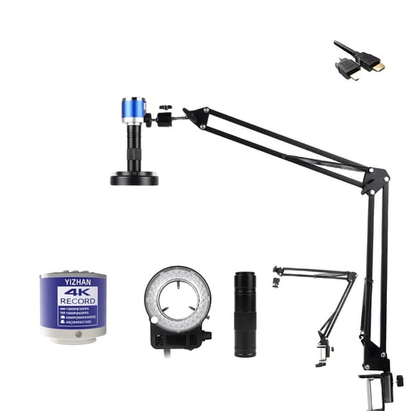 Digitalt Mikroskop, 4K Ultra HD Kamera, 150X Forstørrelse,4K Ultra-Regelmæssig