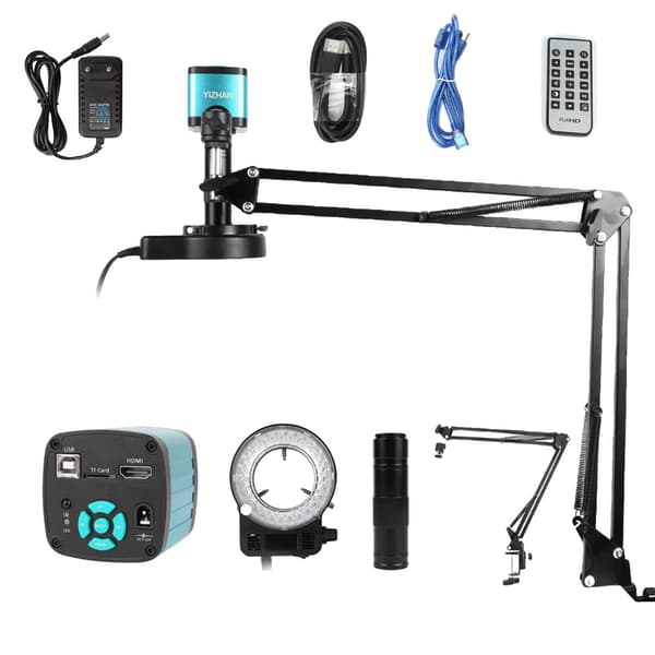4K Ultra HD -mikroskooppi, 48MP kamera, monen linssin vaihtoehdot,4K-Säännöllinen