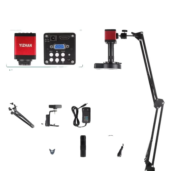 Digitaalinen mikroskooppi, 150x suurennus, HDMI VGA -ulostulo,HDMI VGA Perusmalli