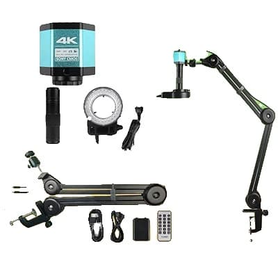 13MP HDMI VGA Kit, 150X Zoom, 8.42MP Sony Sensor,4K Opgradering Kit, 150X