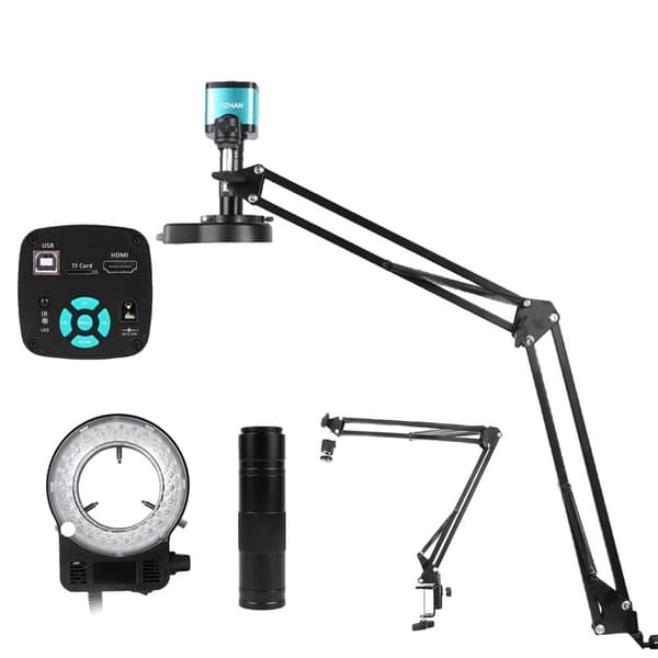Digitalt Mikroskop, 48MP HD Kamera, Justerbart LED Lys,XHU4002-150X sæt