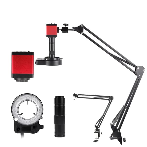 Digitalmikroskop, 48MP HD-kamera, justerbart LED-ljus,XVH2003-150X Kit
