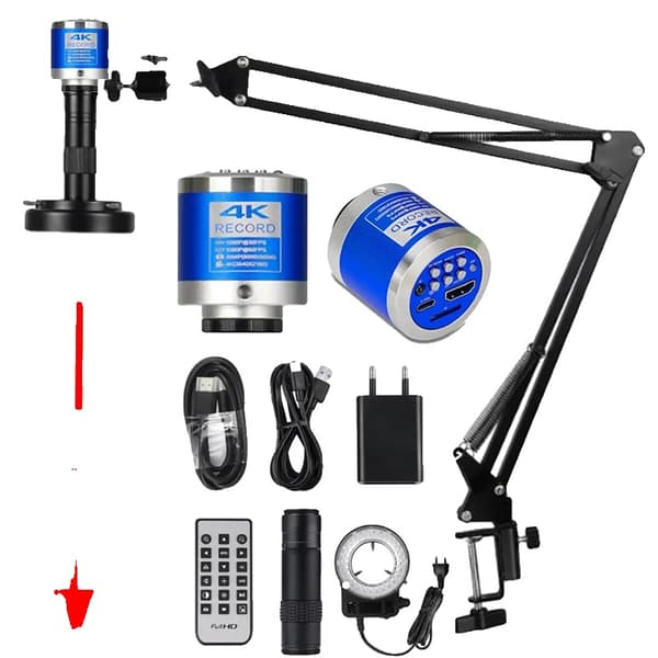 4K Digitaalinen Mikroskooppi, 48MP Resoluutio, HDMI/TYPE-C Liitäntä,4003-48MP SetsA