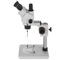 Miniatyrbillede 1 af 2: Digital stereo mikroskop, 3.5-90X forstørrelse, justerbar arbejdsafstand,Justerbar en arm, 3.5-90X (tilføj 0.5X 2X)