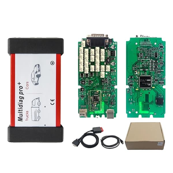 Bil Lastbil Diagnostisk Værktøj, Enkelt PCB, OBD2 Kodelæser, Multidiag BT43