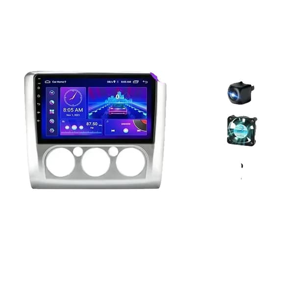 Bilradio, Android 12 kompatibilitet, GPS-navigation, T3L(A)-MIC-FS-CAM