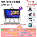 Miniatyrbild 2 av 2: Bilradio, Android 12-kompatibilitet, GPS-navigation, T10-3(A)-MIC-CAM-DVR