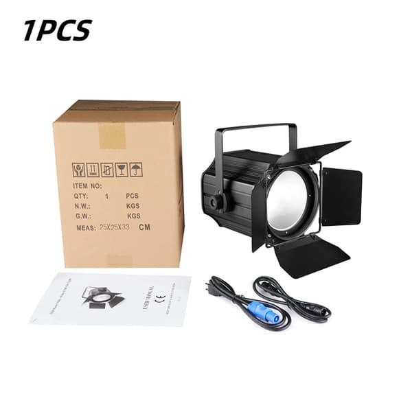 LED Par Lys, 300W Effektudgang, DMX512 Kompatibel, 1 stk, EU-stik