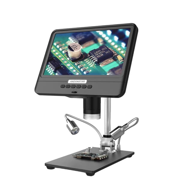 Digitalt Mikroskop, 10,1 tommer LCD, Maks 260X Forstørrelse,AD208S Type 2