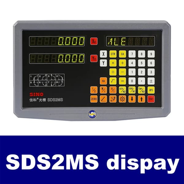 Digitaalinen näyttöpakkaus, 2-akselinen, lineaarinen mittausanturi, SDS2MS-näyttö