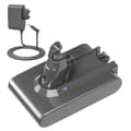 Miniatyrbild 1 av 2: Dammsugare Batteri, Uppladdningsbart, Kompatibelt med Dyson V6-V10, V6 6000mAh laddare