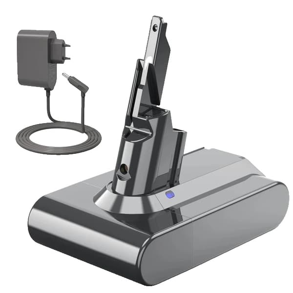 Imuriakun akku, ladattava, yhteensopiva Dyson V6-V10:n kanssa., V7 6000mAh laturi