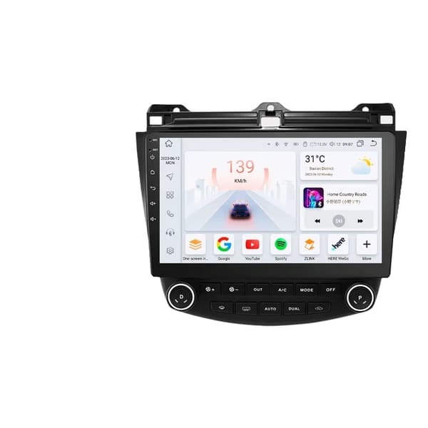Auton multimedia GPS-autoradio, Android Auto, Carplay, 8 ydintä-4G 32G -S4