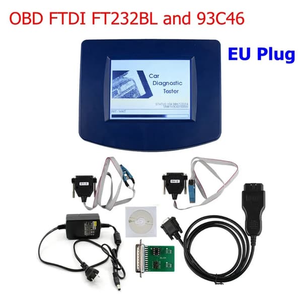 Digiprog3 Kilometertæller Værktøj, Fuld Sæt OBD Version, Original FTDI CPU, OBD FTDI EU