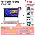 Miniatyrbillede 2 af 2: Bilradio, Android 12 kompatibilitet, GPS-navigation, T10-3(B)-MIC-CAM-DVR